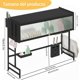 thumbnail image 2 of Escurridor de Trastes sobre Fregadero con Puertas, Acero Inoxidable - Organizador de Trastes Grande 2 Niveles, Secador de Platos y Cubiertos con Accesorios, Trastero Cerrado para Cocina, 2 of 4