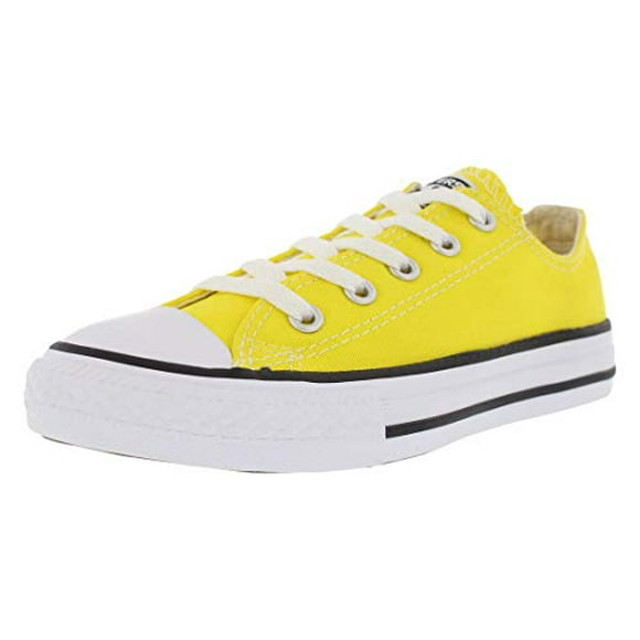 Converse Kids Chuck Taylor All Star Seasonal Ox Fashion Sneaker Shoe - Fresh Yellow - Boys - 13