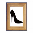 thumbnail image 1 of Black High Heels Outline Pattern Photo Frame Exhibition Display Art Desktop Painting, 1 of 3
