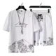 thumbnail image 1 of Conjunto De Camiseta Y Pantalón Para Hombre, Chándal Hip Hop, 1 of 8