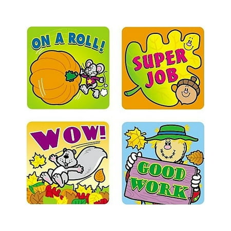 UPC: 0044222147211 | CD-0613 – Fall Fun Motivational Stickers Pack of 120 by Carson Dellosa