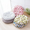 thumbnail image 2 of Chair Cushion Round Thickened Comfortable Breathable Soft Office Accessory Cotton Computer Seat Chair Cushion for All Seasons, 2 of 7