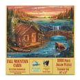 thumbnail image 3 of SUNSOUT INC - Fall Mountain Cabin - 1000 pc Jigsaw Puzzle by Artist: Chris Dobrowolski - Finished Size 20" x 27" - MPN# 46025, 3 of 6