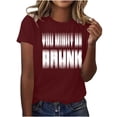 thumbnail image 1 of T-Shirt Décontracté à Manches Courtes et Col Rabattu pour Femmes, 1 of 7