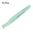 thumbnail image 3 of Unique Bargains Pinces Autocollantes pour Artisanat Pointe Courbée avec Ressort, Vert, 10 Pcs, 3 of 4