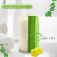 thumbnail image 4 of Loofah Back Scrubber for Shower, Loofah on a Stick with Natural Loofah Sponge Exfoliating Body Sponge Scrubber 2 Pack, 4 of 4