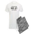 thumbnail image 1 of CafePress - If You Can Read This Back Off! - Men's Light Pajamas, 1 of 1