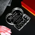 thumbnail image 4 of Customized Engraved heart-shaped Crystal, 50 Year 50th Anniversary Wedding gifts for Couples Wife Girlfriend Husband Boyfriend, 4 of 5