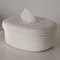 thumbnail image 4 of Caja de pañuelos de estilo creativo, caja de papel, caja de almacenamiento de servilletas de estilo simple, rectangular, para el hogar, la sala de estar y la mesa del comedor, 4 of 5