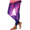thumbnail image 2 of Mifsaly Women High Waisted Yoga Pants Athletic Workout Full Length Leggings Tummy Control Slim Fit Gym Running Stretchy Trousers XL, 2 of 5