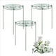 thumbnail image 2 of 6 Juegos de Jaulas de Soporte para Peonías, Rejillas de Aros para Crecimiento con 4 Patas, Soporte para Plantas, Anillo de Soporte Fuerte para Flores, 2 of 5