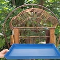 thumbnail image 2 of Plastic Pet Poop Pan Dog Rabbit Toilet Tray Reusable Plastic Pet Dog Crate Pan, 2 of 9