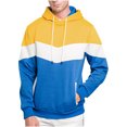 thumbnail image 1 of Otoño e invierno, nuevo producto, color a juego, moda, tendencia, informal, suéter deportivo para hombres Pompotops oipoqjl16158, 1 of 9