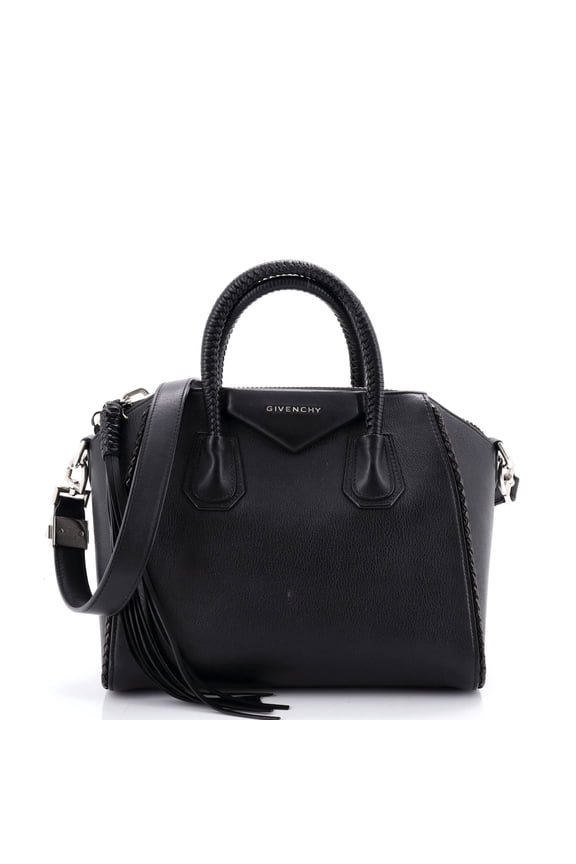 Pre-Owned Antigona Bag Leather with Woven Detail Small By Rebag