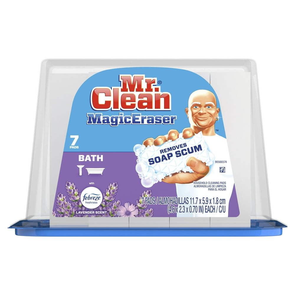 Mr. Clean Magic Eraser Bathroom Cleaning Pad, 7 Count