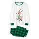 thumbnail image 2 of Conjuntos de pijamas navideños familiares a juego Fiomva, pijamas para mujer, hombre y niño, ropa de dormir de manga larga, conjuntos de descanso festivo, 2 of 3