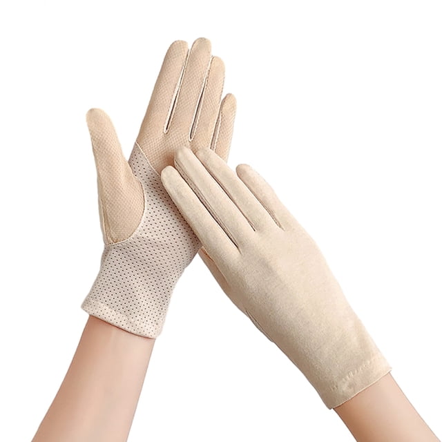 Guantes de protección solar para mujer, guantes de conducción, guantes de protección solar de verano para conducir, montar a caballo al aire libre