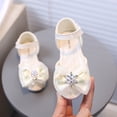 thumbnail image 5 of Linfrsh Mary Jane Flats Girls Mary Jane Flats - Kids Character Princess Dress up Slip-on Shoes (Toddler/Little Kid)(Beige,Size12.5), 5 of 7