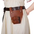 thumbnail image 2 of Medieval Sword Belt Scabbard Steampunk Gothic Waist Sheath Holder Knight Leather Buckle Strap Holst, 2 of 5