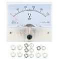 thumbnail image 1 of Puntero DC voltímetro Panel voltios medidor de voltaje instrumento de medición 85C1 DC 0 ~ 100V, 1 of 8