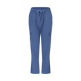 thumbnail image 7 of Sngxgn Capri Pants for Women Casual High Waist Solid Loose Long Straight Pants(Sky Blue,M), 7 of 7