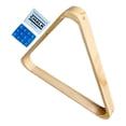 thumbnail image 3 of Colaxi Pool Table Triangle Ball Rack Billiard Ball Rack Gatherer Wood Positioning Frame Billiard Table Triangle for Practice Snooker Yellow, 3 of 8