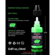 Fantastory Glow in the Dark Acrylic Paint, Multi-Surface, 8-Color Set, 0.8 fl oz Each