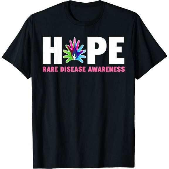 Hope Rare Disease Awareness Shirt - Rare Disease Day 2024 T-Shirt mens t shirt，black，women，funny，misfits，men，journey