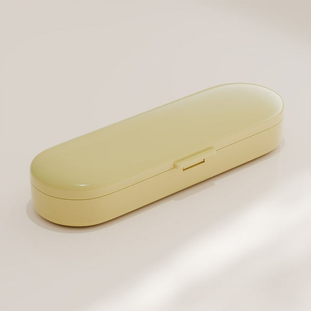 Mini Caja de Almacenamiento para Tabletas | Estuche portátil para organizadores de pastillas a prueba de luz | Soporte compacto para medicamentos ABS | Compartimento de Tamaño de Viaje | Duradero y
