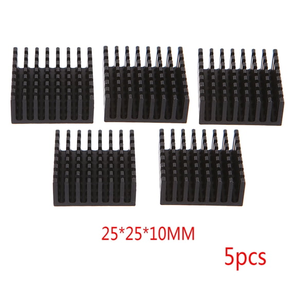 Oasiva Anodized Aluminum Heatsink Electronics CPU Chipset Radiator Cooling Heat Sink