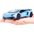 thumbnail image 5 of Coche de juguete HUOGUO Aventador LP700-4 escala 1/32 con luz y sonido, 5 of 5