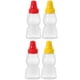 thumbnail image 3 of GOOHOCHY 4 mini botellas de salsa, pequeñas botellas exprimibles para el hogar., 3 of 7