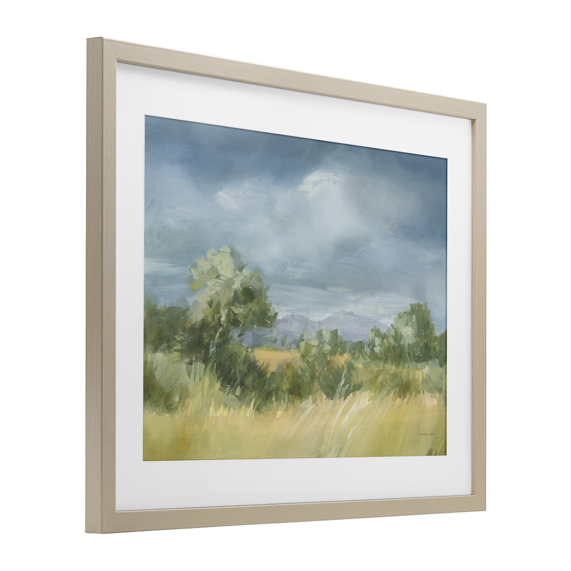 Stupell Industries Whispering Winds Countryside Birch Framed Print Under Glass, design by Danhui Nai