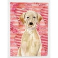 thumbnail image 1 of Carolines Treasures BB9471GF Yellow Labrador Love Flag Garden Size, 1 of 3