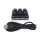 thumbnail image 1 of Methold Teclado mecánico para juegos de oficina en casa, miniteclado portátil multifuncional, teclado programable a prueba de polvo, Videojuegos y accesorios Negro, 1 of 6