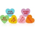 thumbnail image 2 of Valentines Day Decorations Wooden Sign, 6 Piece Small Heart Shaped Decor, Love Candy Table Centerpiece for Tiered Tray, Home, Kitchen, Rustic Living Room, Shelf, Wedding, Party (6 Colors Set), 2 of 8