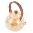 thumbnail image 1 of Glass Teapot, 950ML Heatproof Electric Ceramic Stove Glass Teapot  for Office, 1 of 7