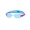 Purple/Aqua - Tinted Blue Lens, variant on Phantom 2.0 Junior Goggles Clear/Blue - Tinted Blue Lens