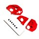 thumbnail image 2 of Carcasa de caja de cambios Vogacara para coche RC 1/24 Axial SCX24 Crawler pieza de Kits de construcción modelo Rojo, 2 of 6