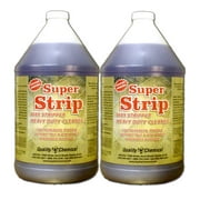 Super Strip Commercial Floor Wax Stripper with Ammonia - 2 gallon case