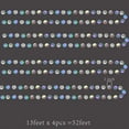 thumbnail image 5 of Cheerland Holographic Circle Garlands Iridescent Party Supplies Hanging Streamer Backdrop, 4 Piece, 5 of 6