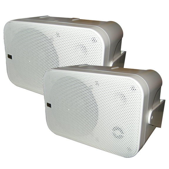 Poly Planar #MA-9060-W 6x9" Box Speaker, White, 100 Watt