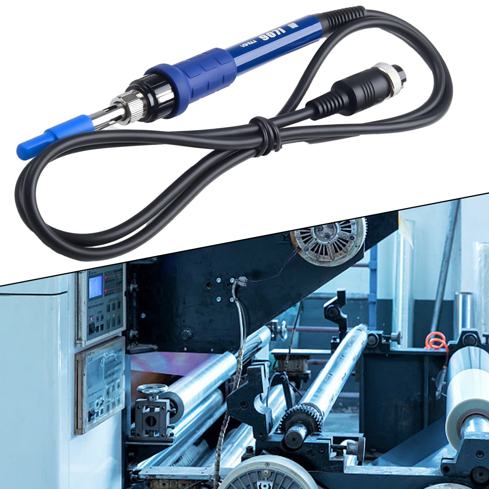 907I 6Pin Handle Soldering Iron For 939Bd+ 898Bd+ 995D 853D 5A Solder Station