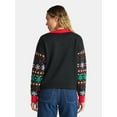 thumbnail image 3 of Women's Embellished Button Front Christmas Cardigan from Holiday Time, Sizes XS-XXXL, 3 of 5