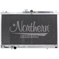 thumbnail image 2 of Compatible avec Mitsubishi Lancer 2003-2006 Northern Radiator Radiator 205225 Sport Compact; Débit; Aluminium; Entrée/sortie 1-3/8 Pouces, 2 of 4