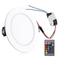 thumbnail image 1 of kurtrusly Aluminium Ceiling Lamp 10W 9 LED 85lm Remote Control Battery Powered RGB Light Meeting Room Bedroom Lighting Tool, 1 of 6