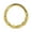 Gold, variant on Black Twisted Design Surgical Steel Nose Rings Hoop 18g 8mm Piercing Rings for Daith Helix Cartilage Septum