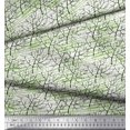 thumbnail image 3 of Soimoi Cotton Voile Fabric Dry Tree Print Fabric by Yard 42 Inch Wide, 3 of 3