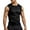 Black, variant on Men's Breathable Mesh Tank Top Sleeveless Muscle Fit See Through Undershirt Lightweight Summer Casual Vest