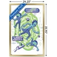 thumbnail image 3 of Rick and Morty - Portal Vaporick Wall Poster, 22.375" x 34" Framed, 3 of 5